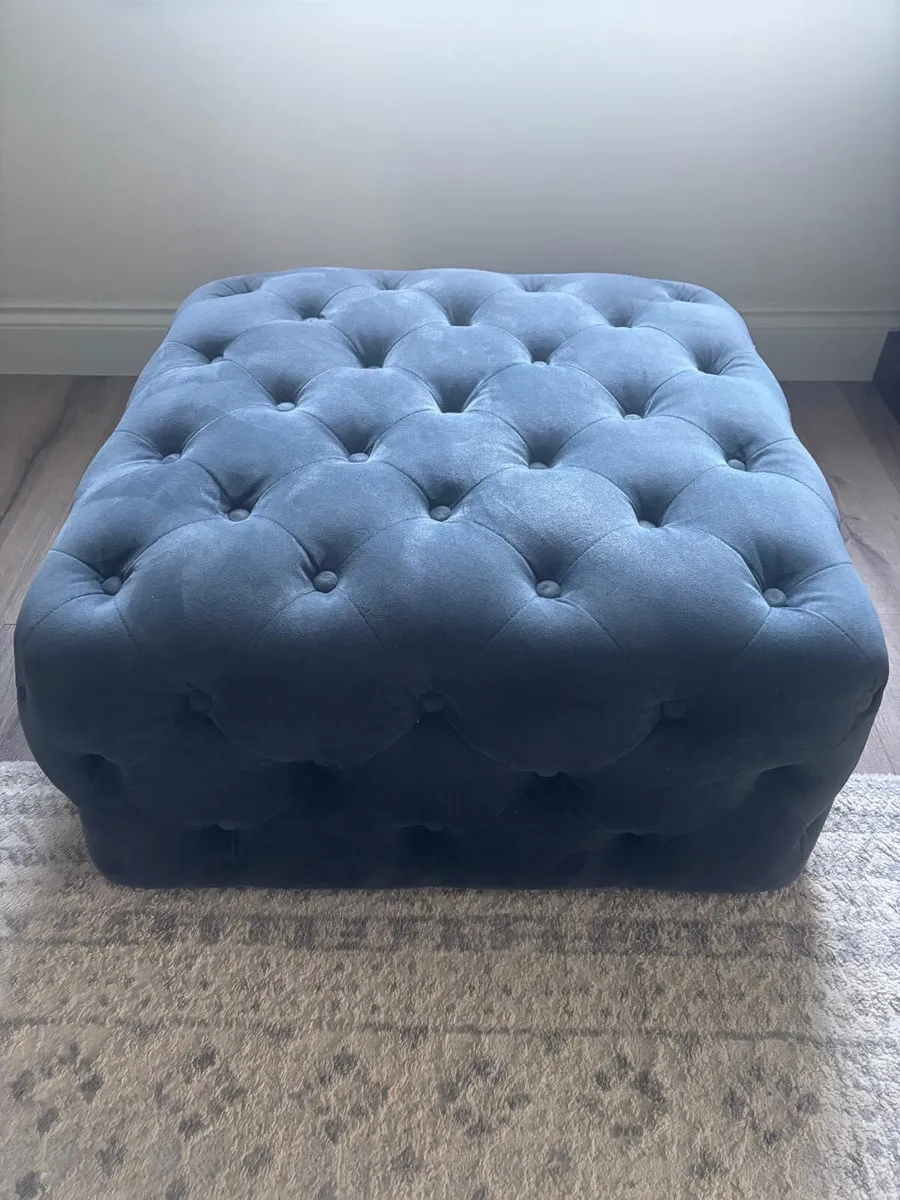 Hampton Square Pouffe - Image 2