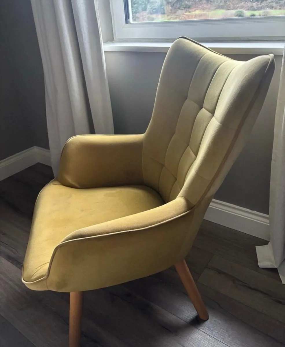 Mustard Accent Chair - Image 2