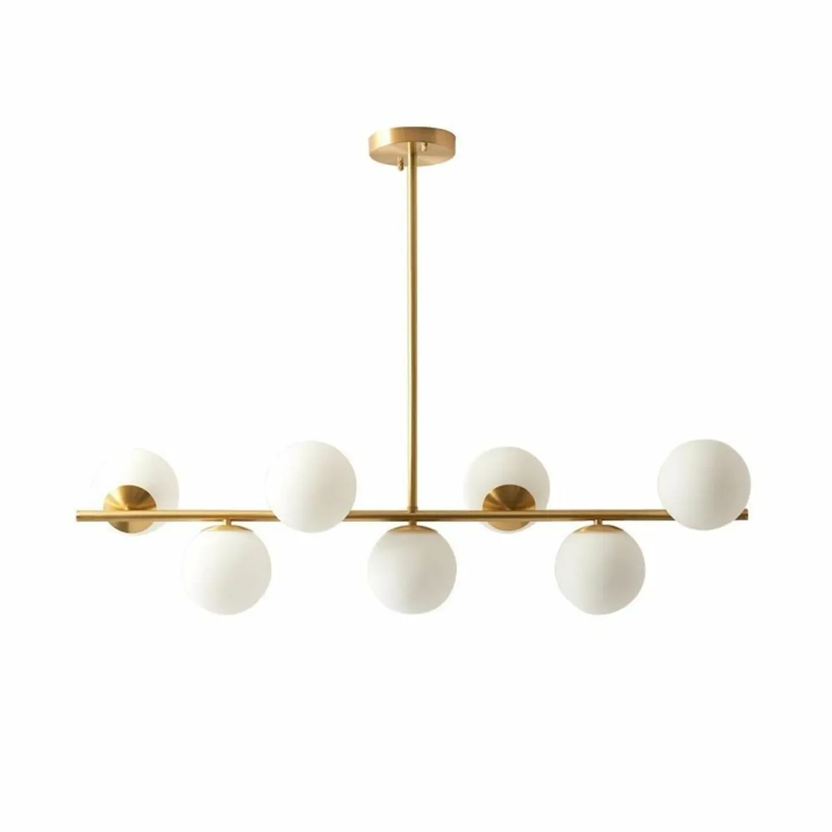 Lighting Sputnik Ball Chandelier Gold Kitchen - Image 1