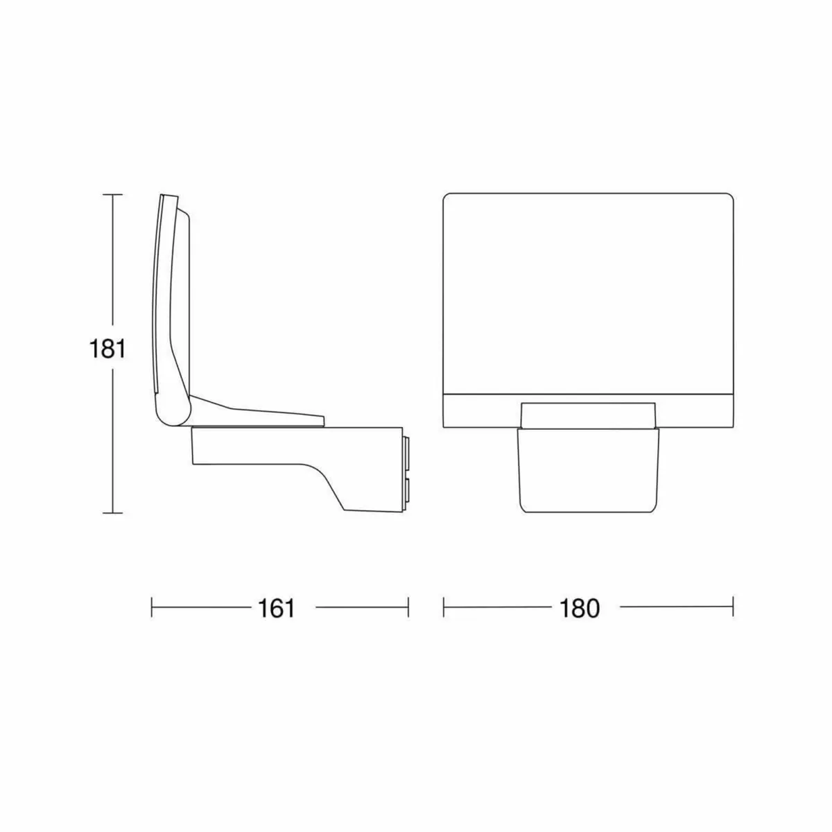 LED-Floodlight XLED Home 2 Graphite without - Image 3