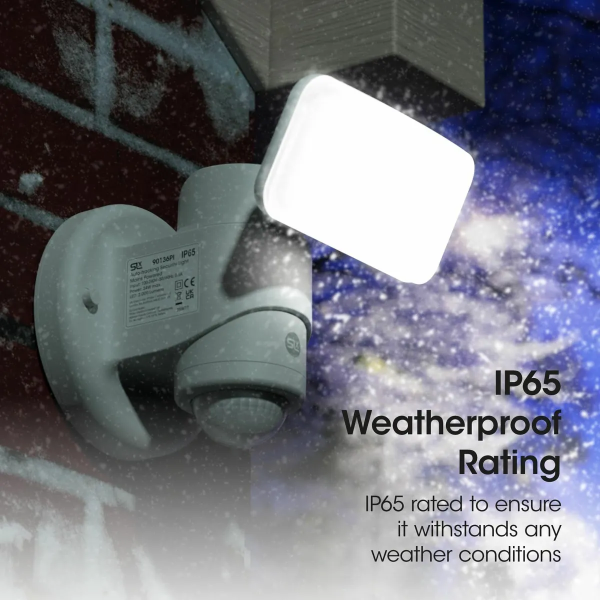 Outdoor Security Light with PIR Motion Sensor - Image 2