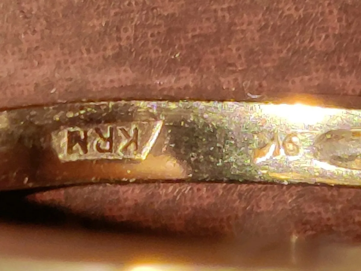 SQUARE DIAMOND AMETHYST, 9CT White Gold New Ring ! - Image 3