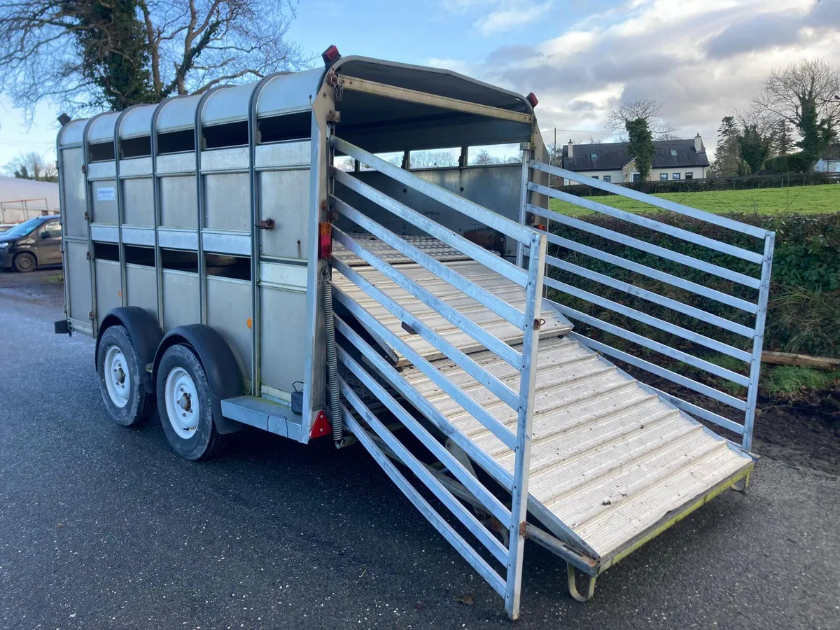 2011 Ifor Williams TA510-12ft Sheep Decks Trailer - Image 1