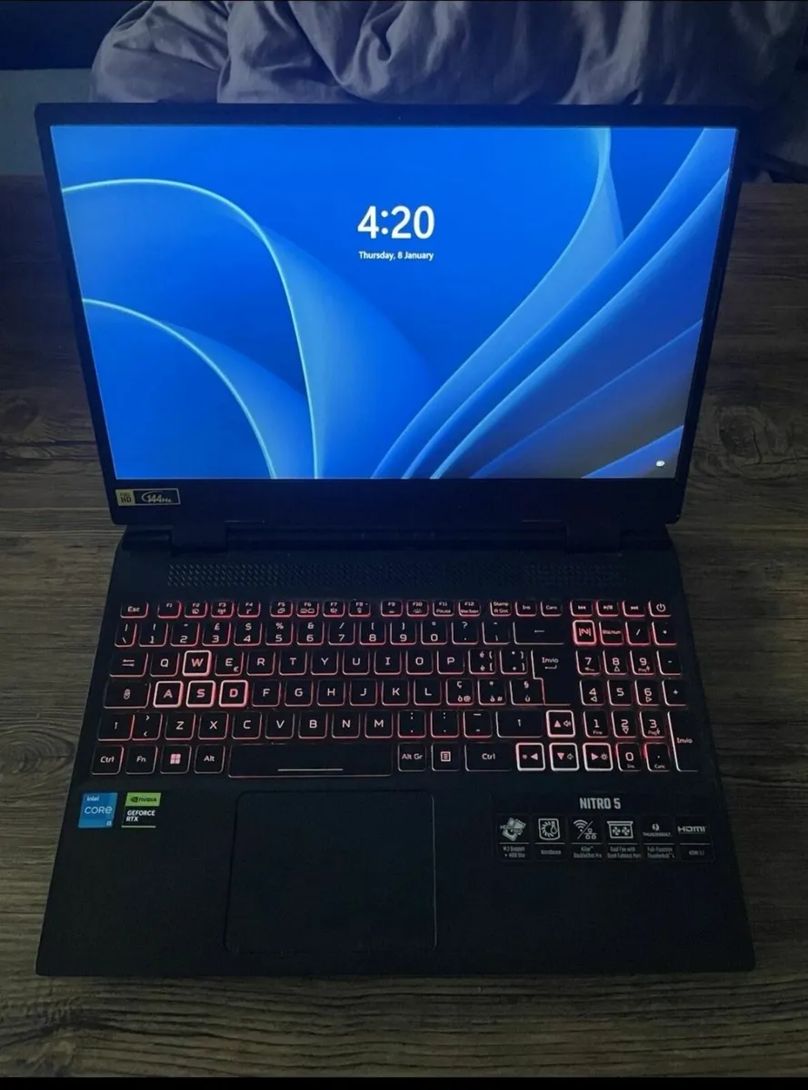 Acer Nitro 5 RTX 4050 i5 16GB 1TB SSD 144Hz - Image 1