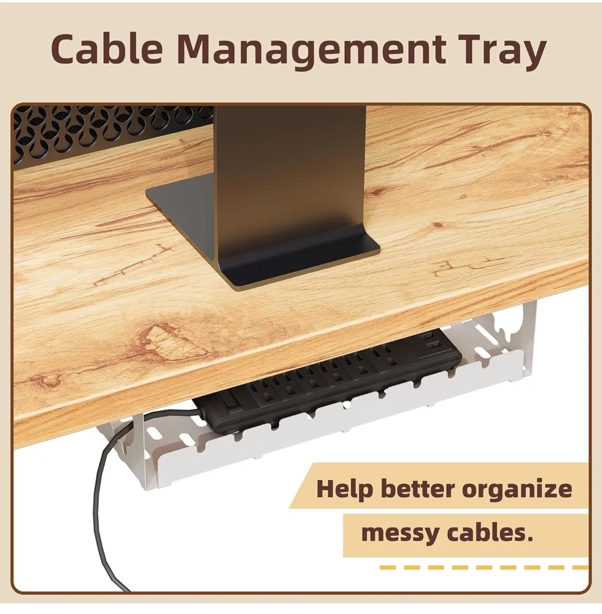 Height Adjustable Electric Standing Desk - 140x60 - Image 3