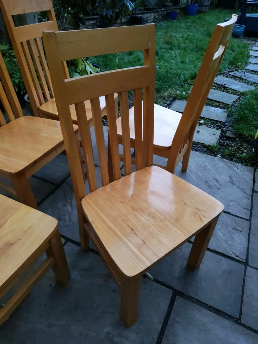 5 kitchen dining chairs - Image 4