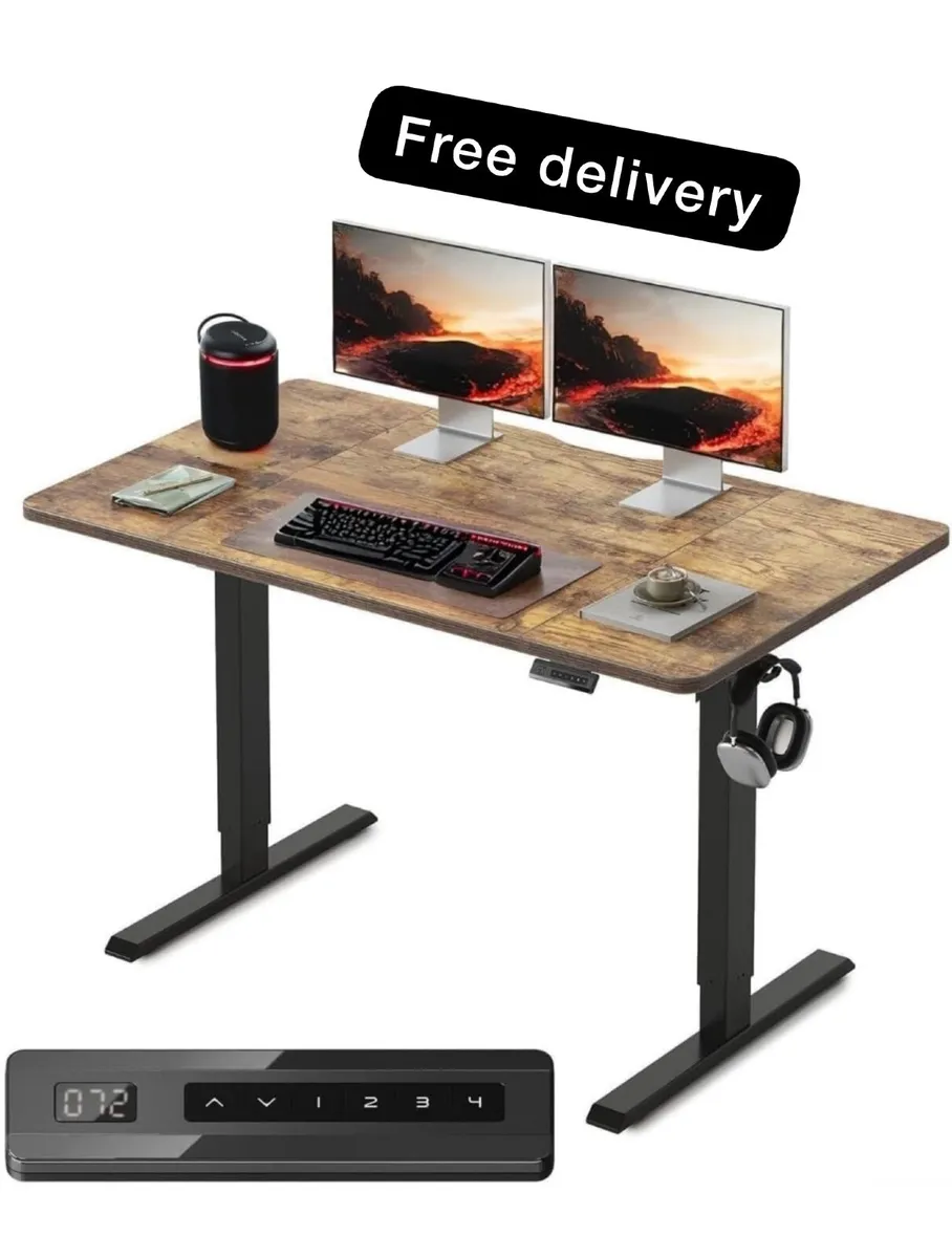 Electric Standing Desk Height Adjustable For Gamin - Image 1