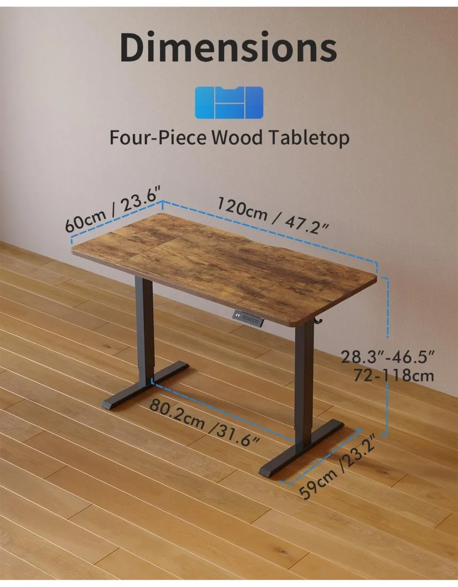 Electric Standing Desk Height Adjustable For Gamin - Image 1