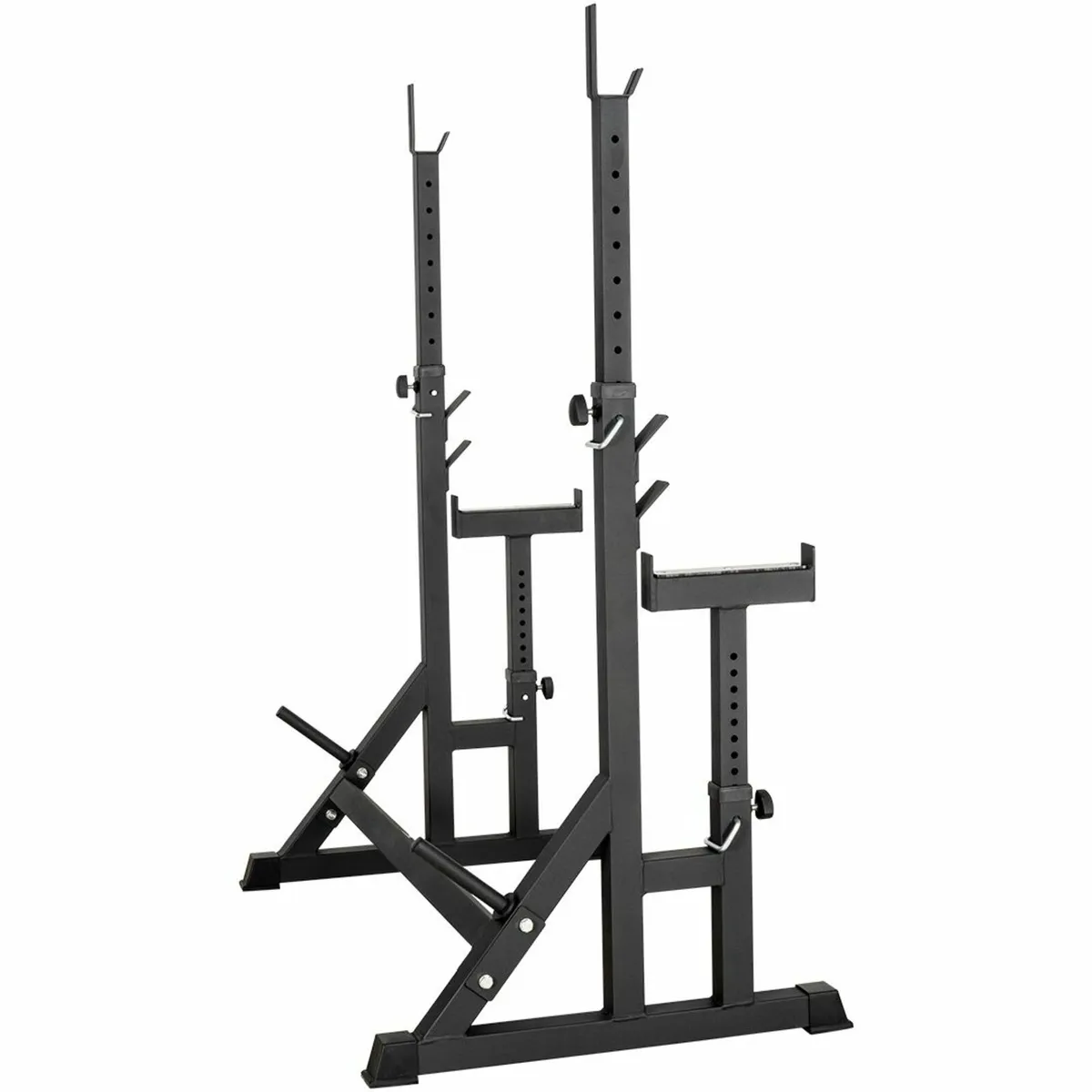 Adjustable Squat & Press Rack with Spotter Arms - Image 2