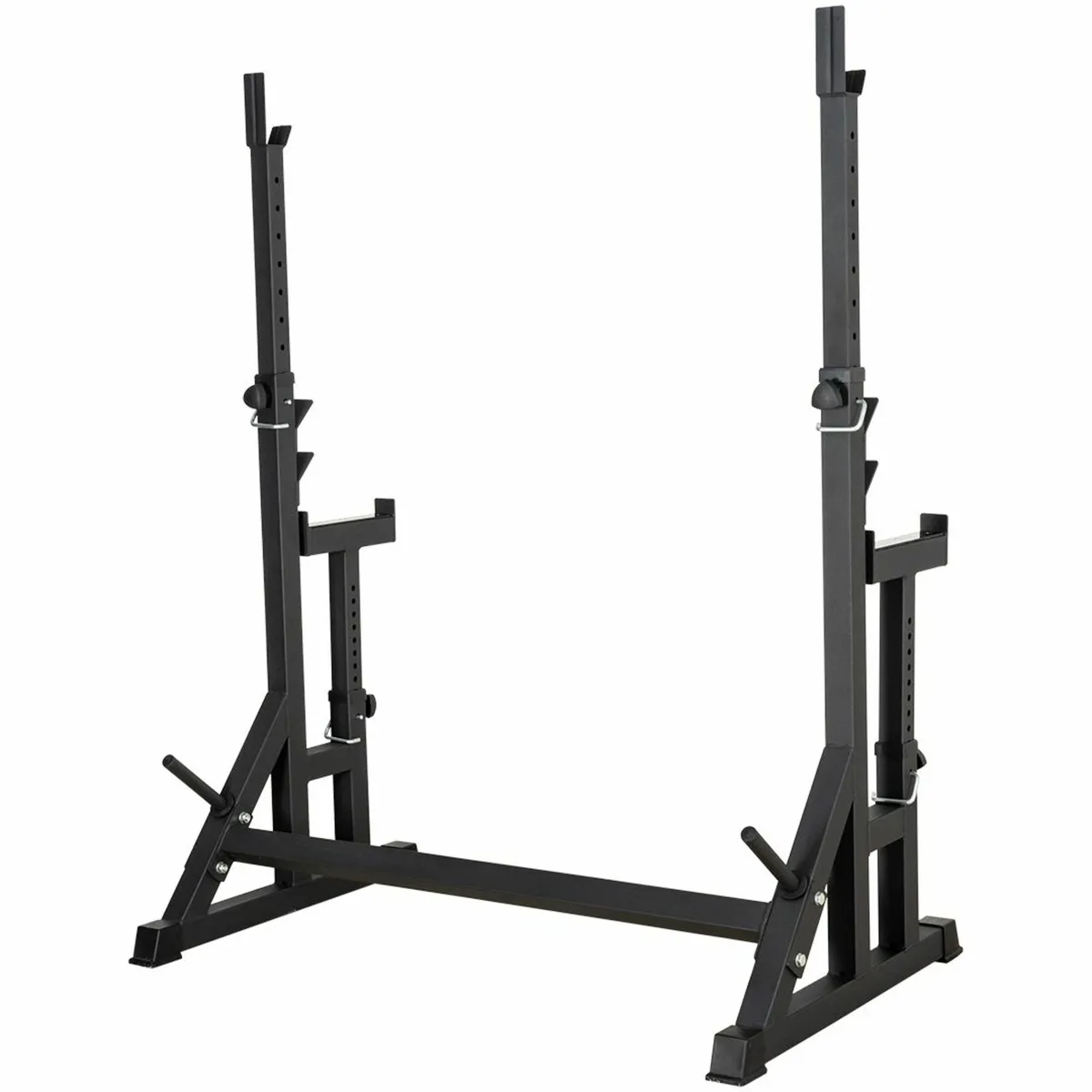 Adjustable Squat & Press Rack with Spotter Arms - Image 3
