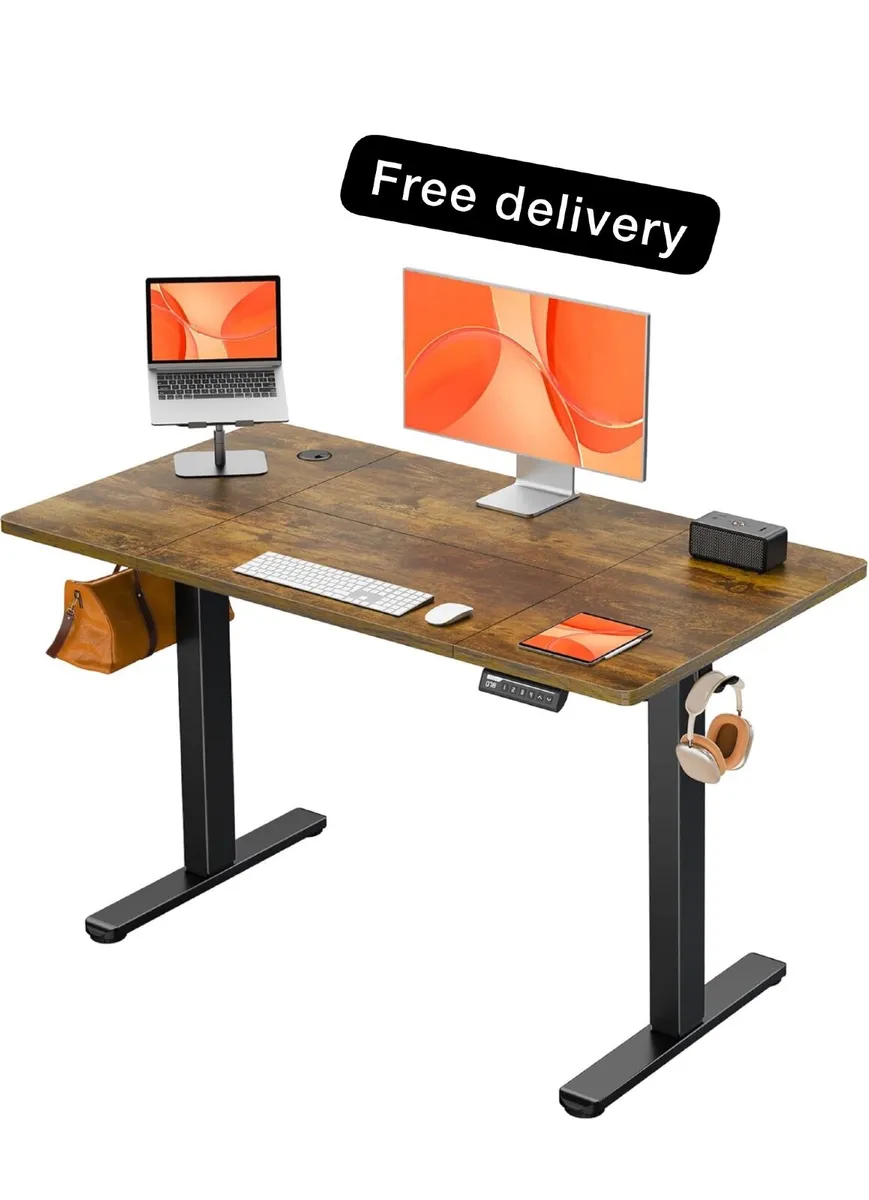 Electric Standing Desk Height Adjustable 120 x 60c - Image 1