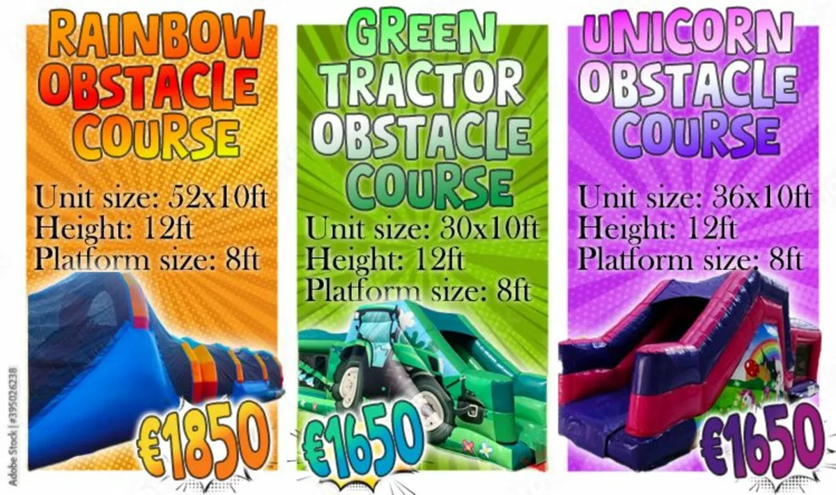 SALE! Full Inflatable Line-Up - Starting from €950 - Image 1