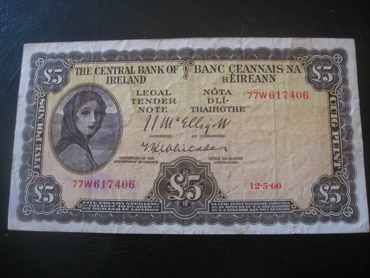 5 Pound Lavery Notes - 50 Euros Each - Image 3