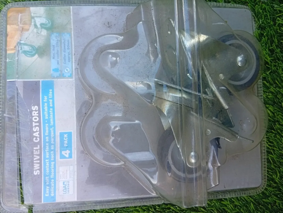 New Heavy Duty Casters Wheels sets 50mm - Image 3