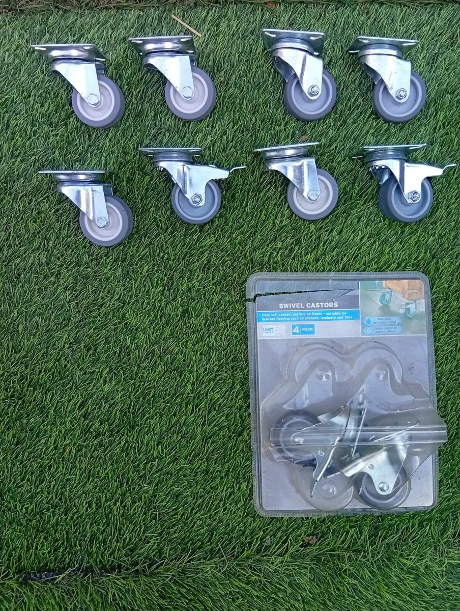 New Heavy Duty Casters Wheels sets 50mm - Image 1