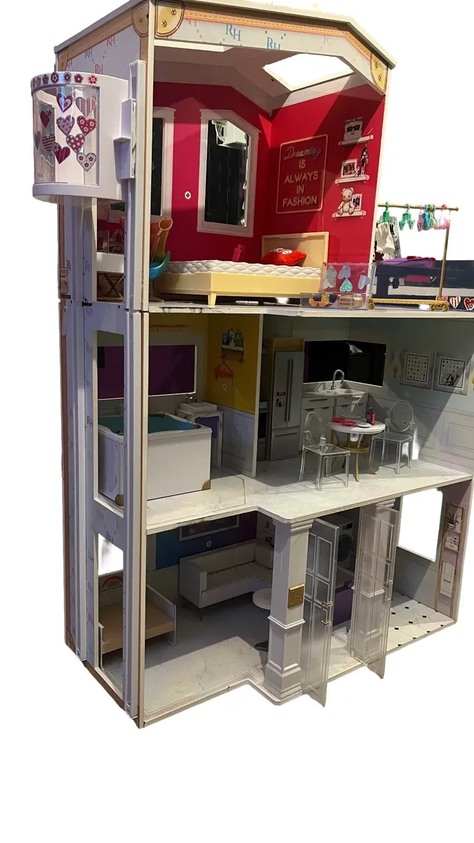 Rainbow High Doll House ,Barbie, LOL - Image 2