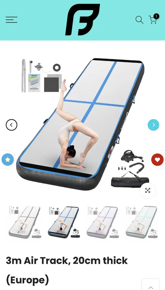 Gymnasts Air Track - Image 1