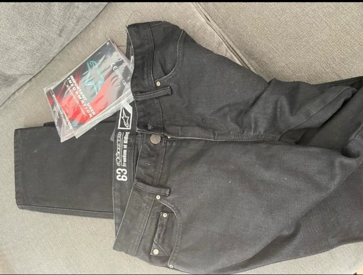 Ladies motorcycle jeans - Image 1