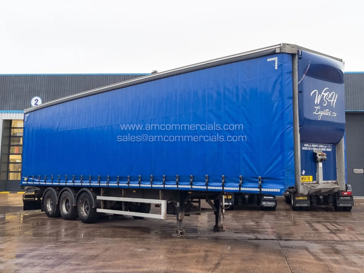 2013 CARTWRIGHT PILLARLESS CURTAINSIDE TRAILER - Image 1