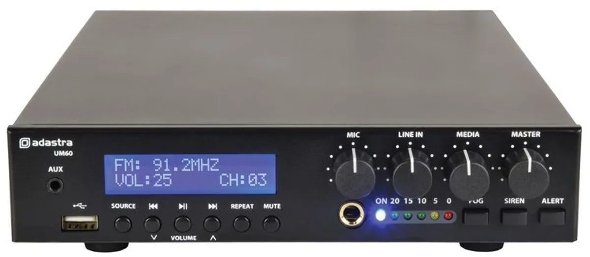 60W Mixer Amplifier 100V Bluetooth - Image 4