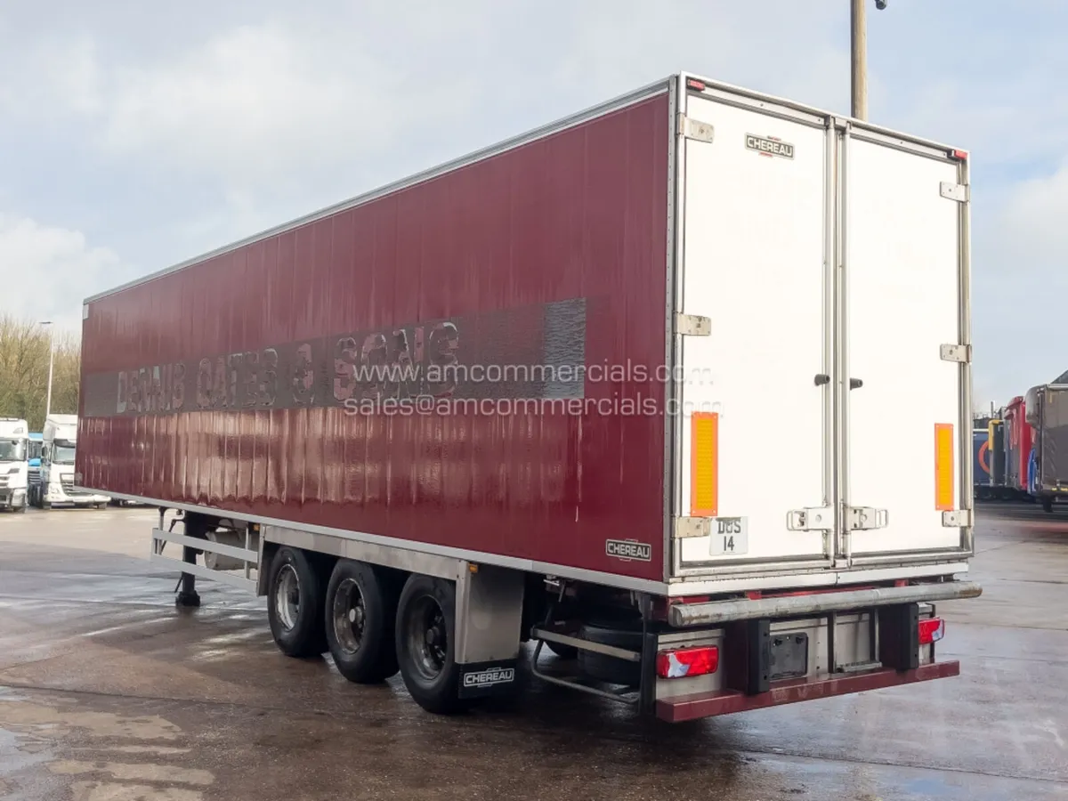 2004 CHEREAU TWIN EVAP FRIDGE TRAILER - Image 4