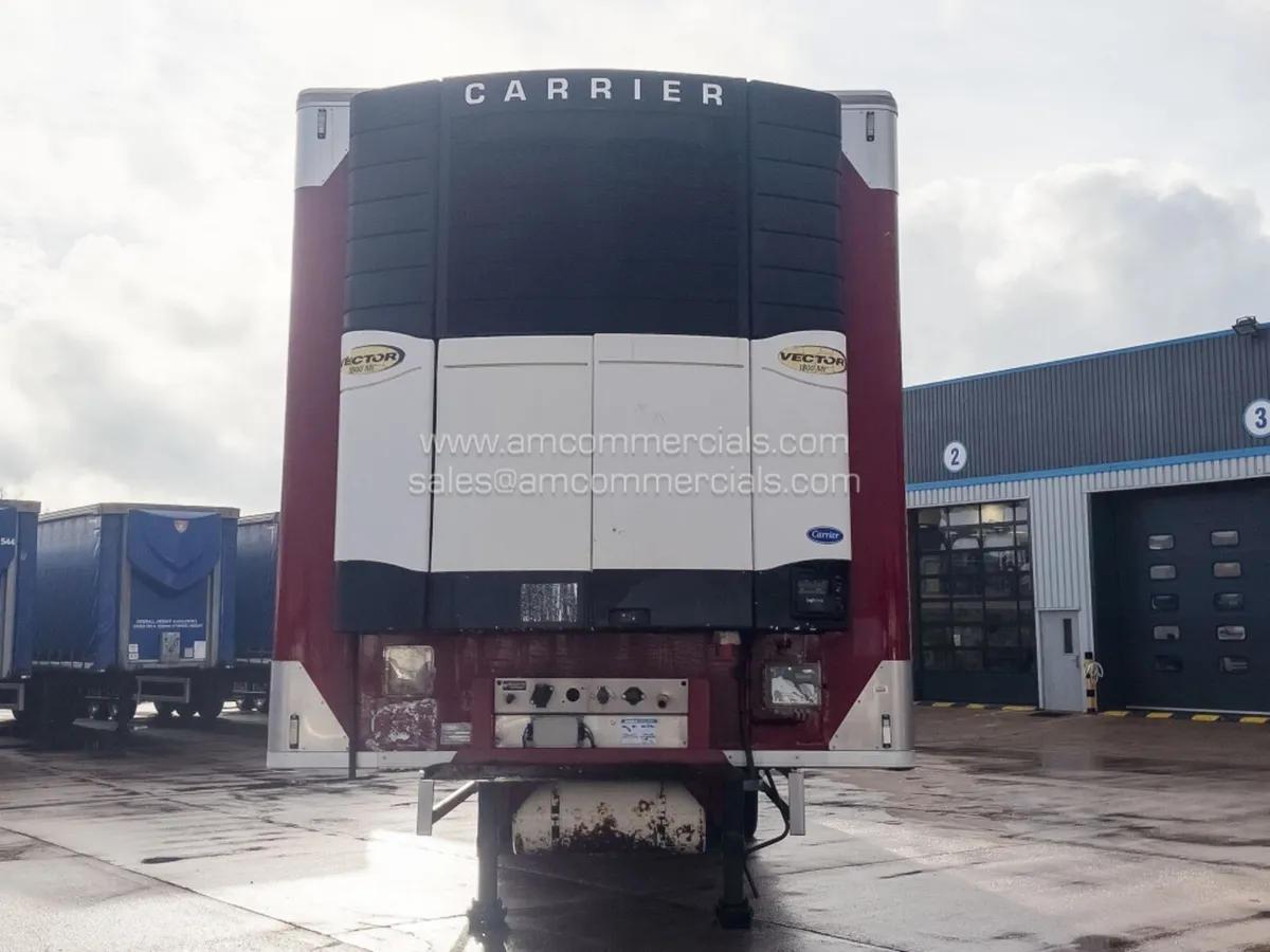 2004 CHEREAU TWIN EVAP FRIDGE TRAILER - Image 2