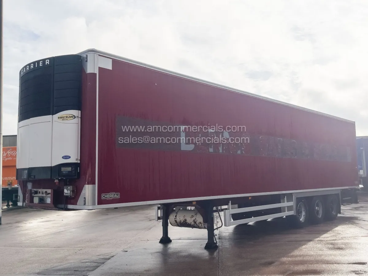 2004 CHEREAU TWIN EVAP FRIDGE TRAILER - Image 3