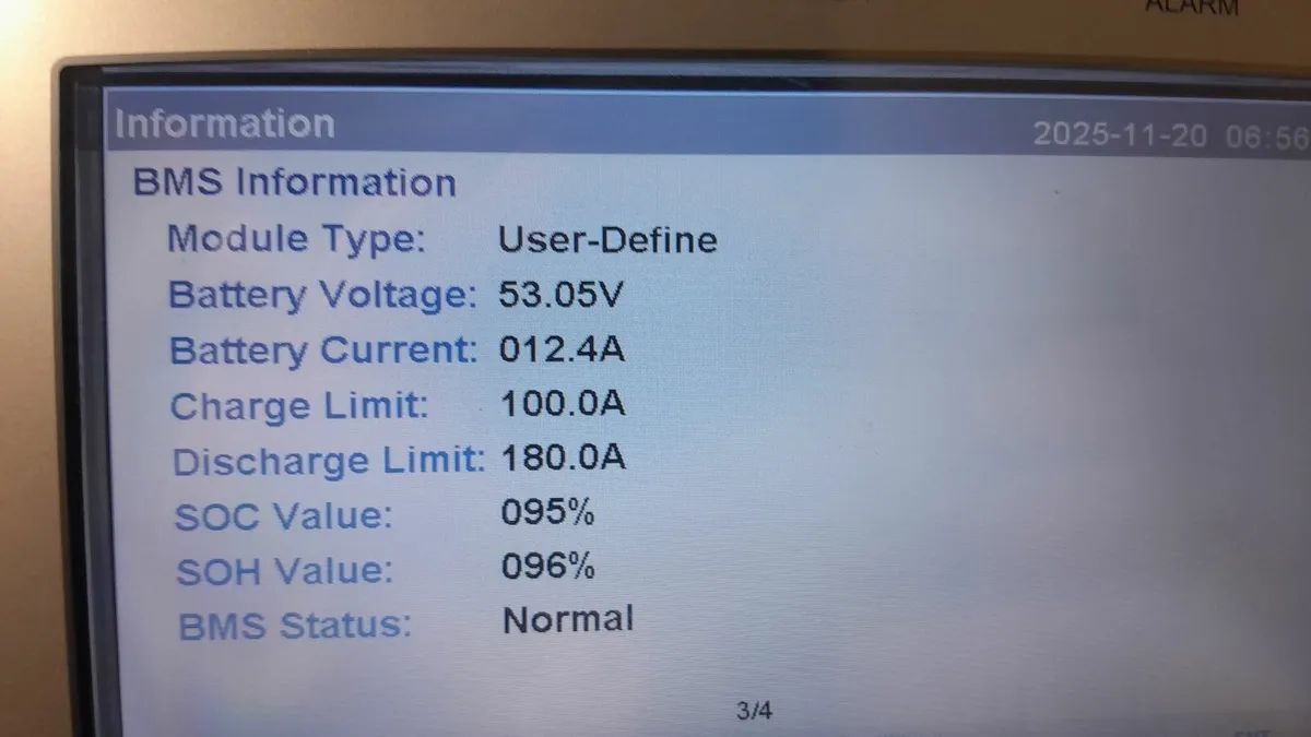 SEPLOS 15.6kWh home storage battery - Image 2
