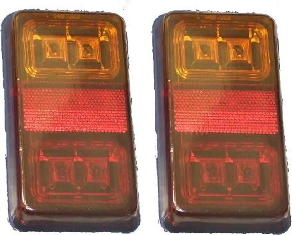 LED Trailer Lights Pair - Image 1