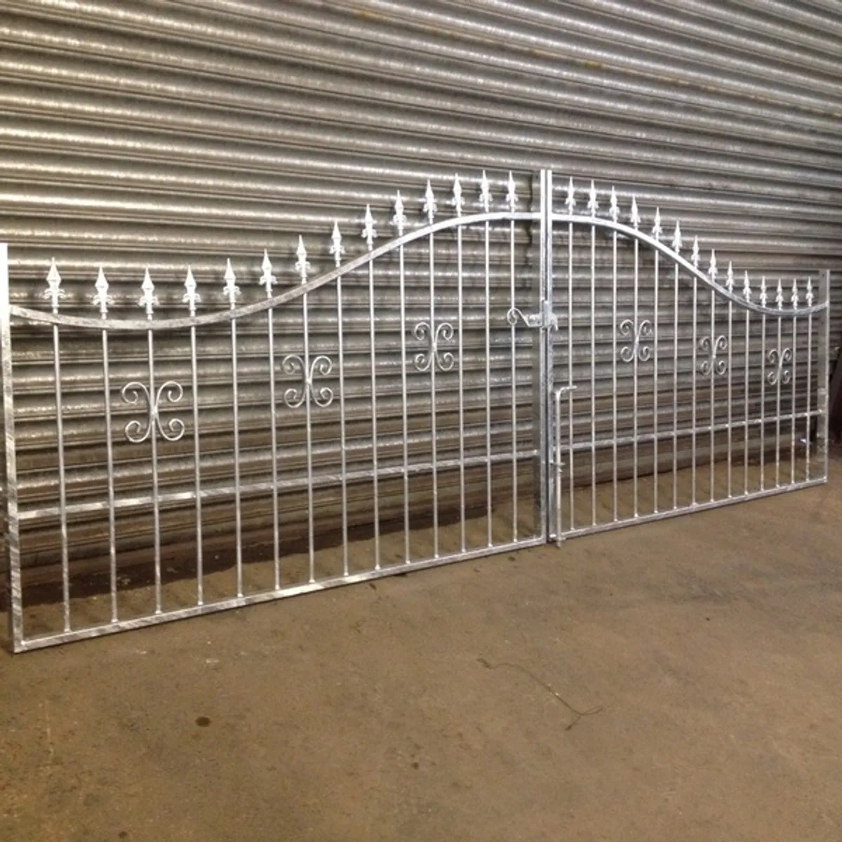 Galvanised Gates