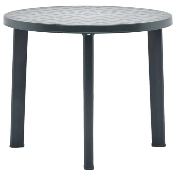 Round plastic garden table deals and chairs