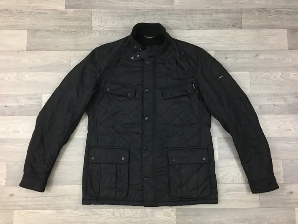 Barbour ariel polarquilt jacket on sale charcoal