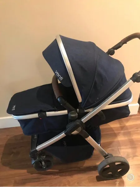 Venti pram travel clearance system