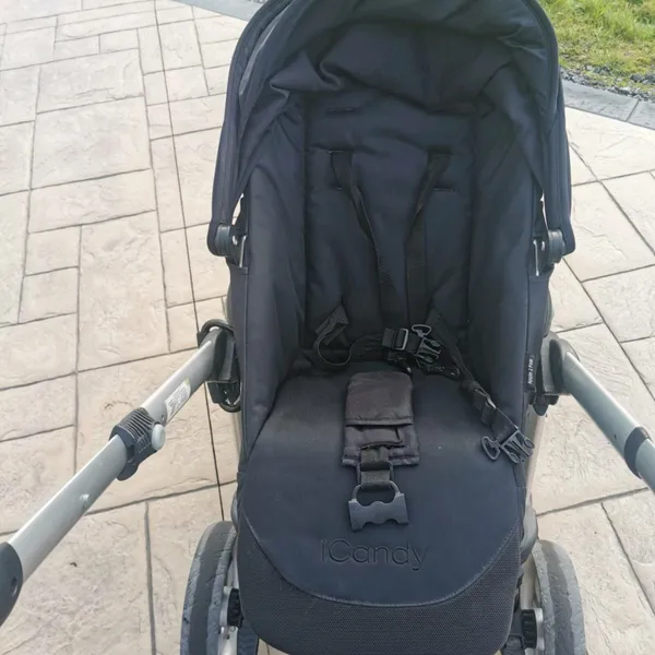 Icandy double cheap buggy done deal