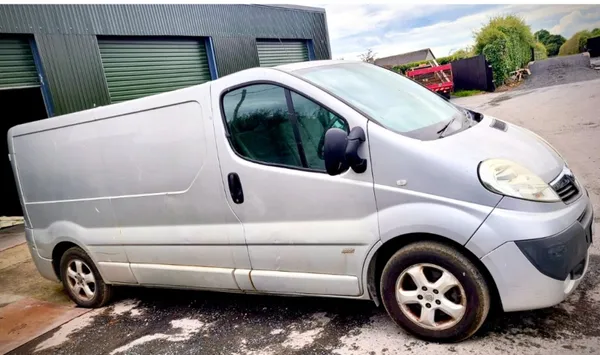 Vauxhall vivaro hot sale 2013