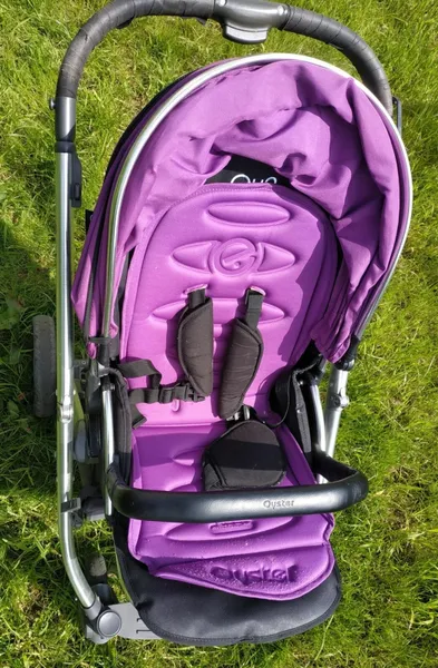 Oyster 2 outlet pram purple