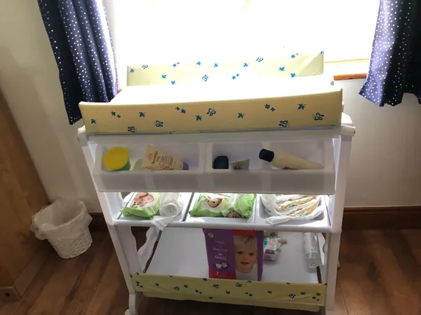 Baby changing table sales done deal