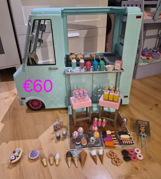 Our generation dolls ice cream van for sale in Dublin for €60