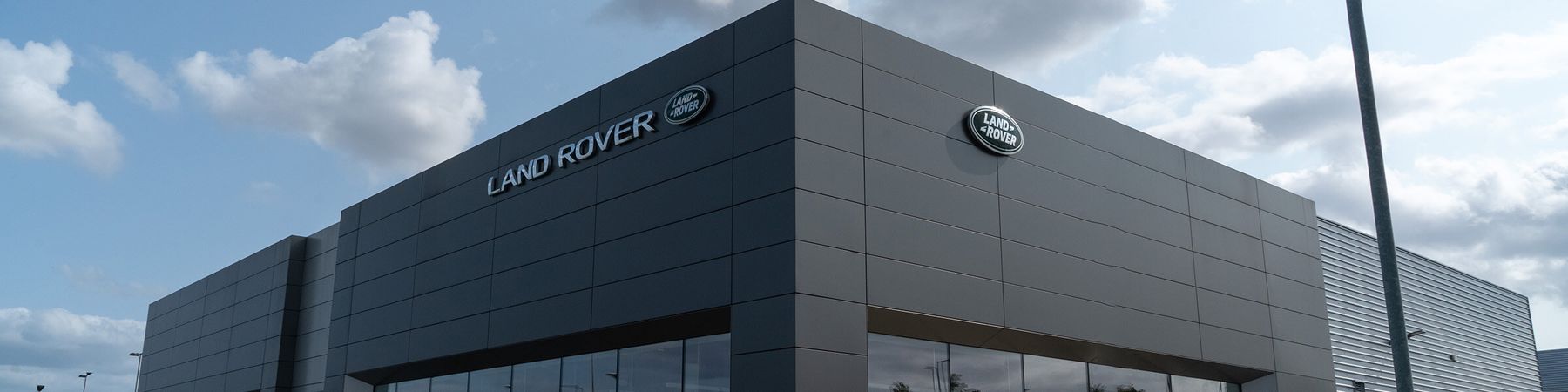 Joe Duffy Land Rover showroom