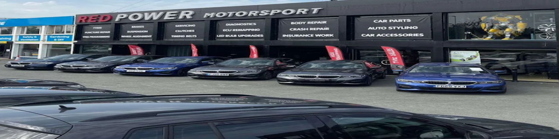 Red Power Car Sales showroom