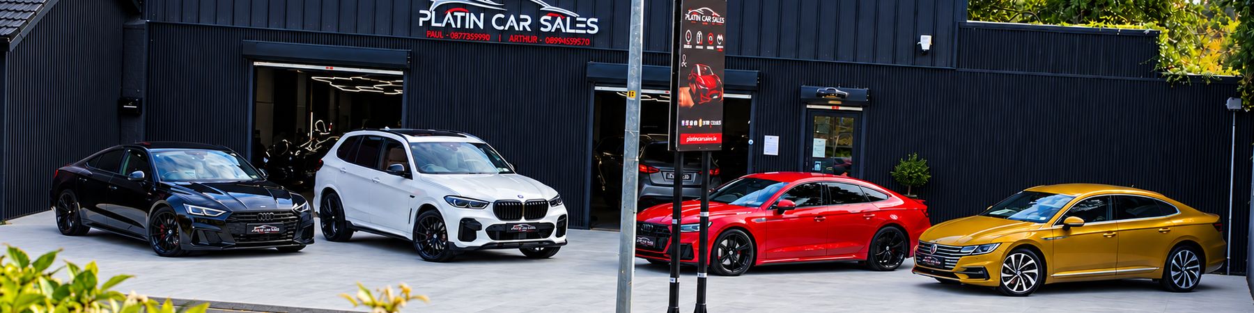Platin Car Sales Limited showroom