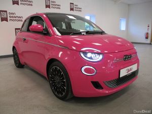 NEW 261 OFFERS 3.9%-Fiat 500e La Prima EV in Pink- - Image 3