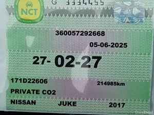 Nissan Juke NCT 2/27 - Image 2