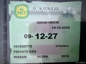 Stunning Micra New: NCT 2027. Clutch Tyres Service - Image 2