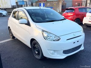 mistubishi mirage 2012 white 0.99L - Image 2