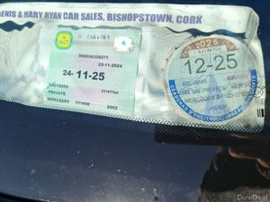 2002 Mercedes-Benz E220cdi read ad - Image 2