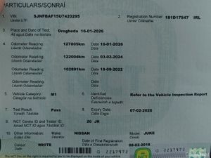 2018 Nissan Juke (Pearl white) Automatic - Image 2