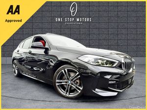 2021 BMW 118d MSPORT PRO*SUNROOF-RED LEATHER* - Image 3