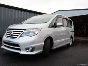 NISSAN SERENA 2015 SILVER - Image 2