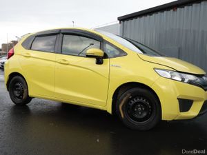 HONDA FIT HYBRID YELLOW 2013 - Image 3